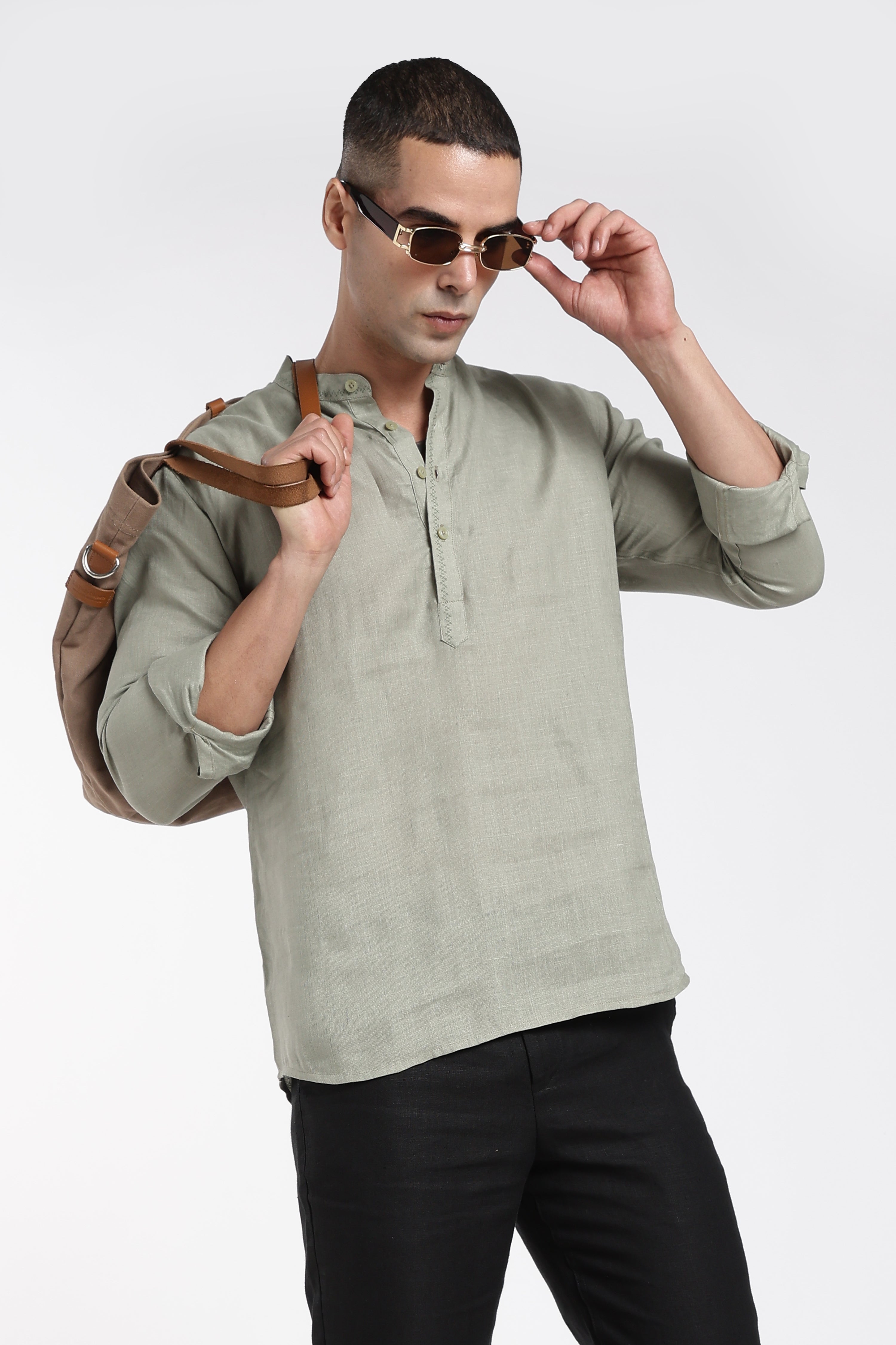 Men’s Linen Kurtas