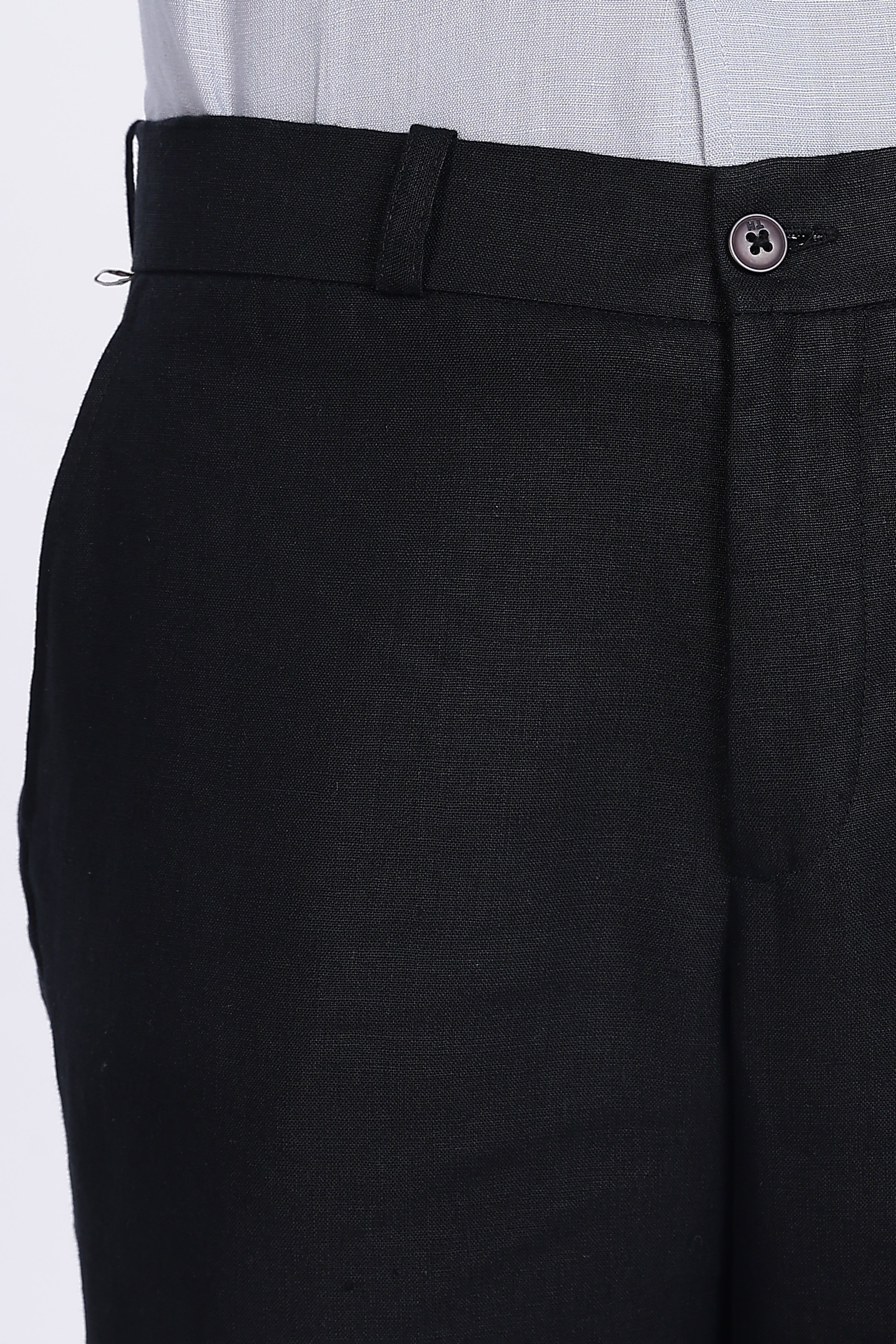 Men’s Black Linen Pants – 100% Pure Linen Trousers | Linen Culture