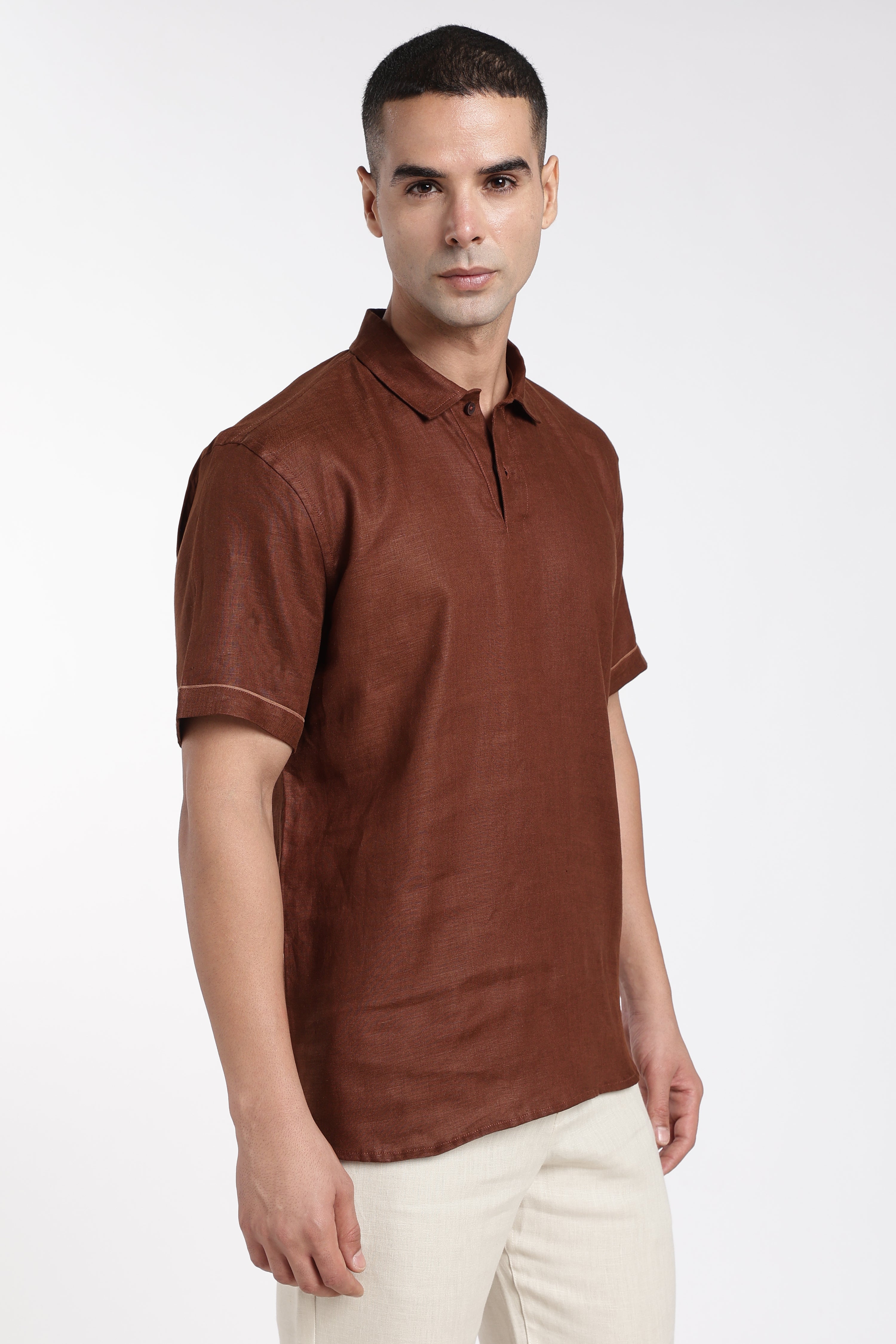 Linen  Polo T-Shirts