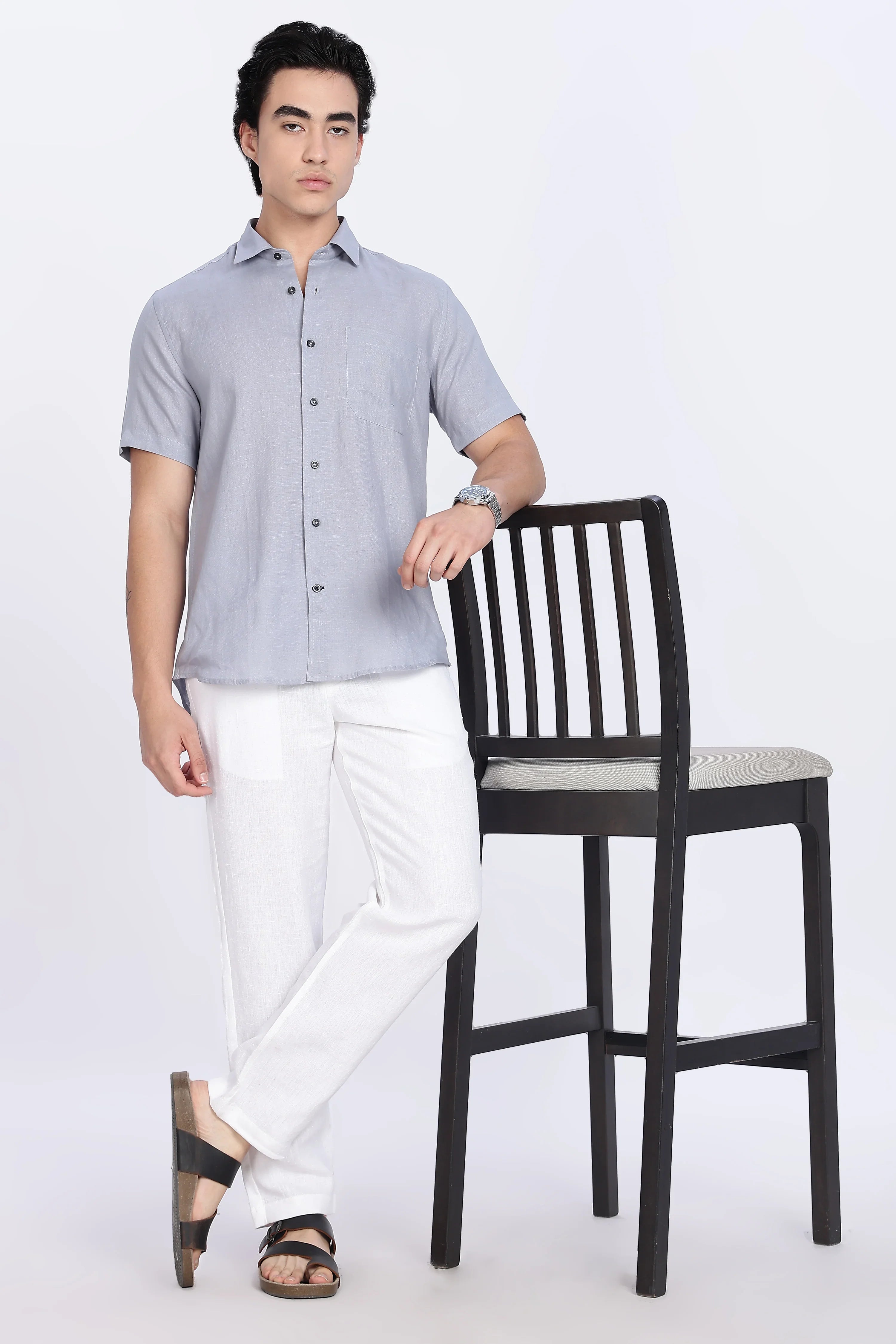 Men’s White Linen Pants – 100% Pure Linen Trousers | Linen Culture